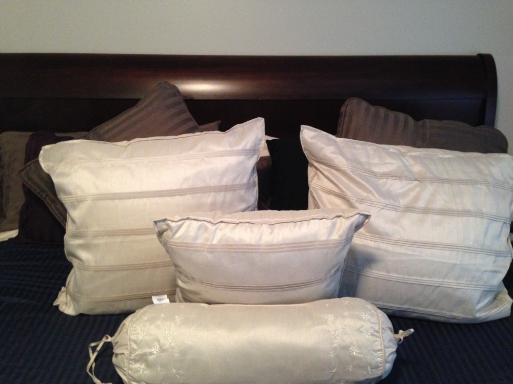 Lots and lots of pillows